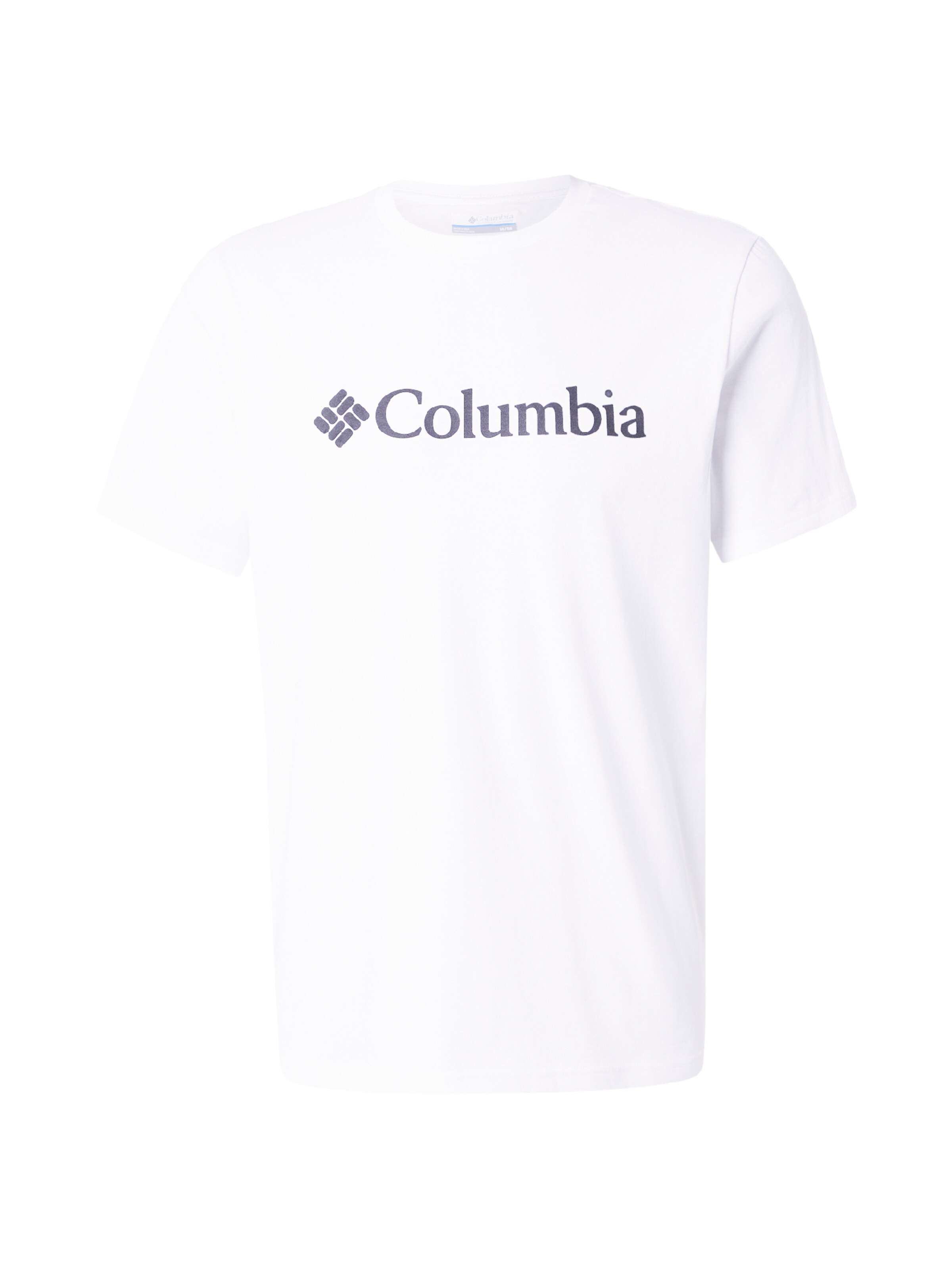 COLUMBIA Camiseta 'CSC' en negro / blanco, Vista del producto