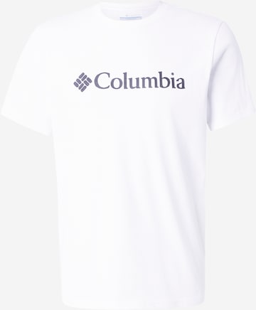 COLUMBIA - Camiseta 'CSC' en blanco: frente