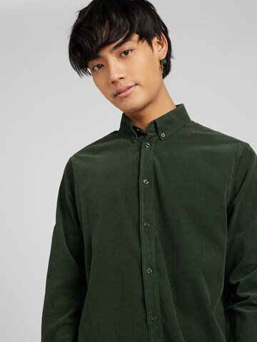 Samsøe Samsøe - Ajuste regular Camisa 'Liam' en verde