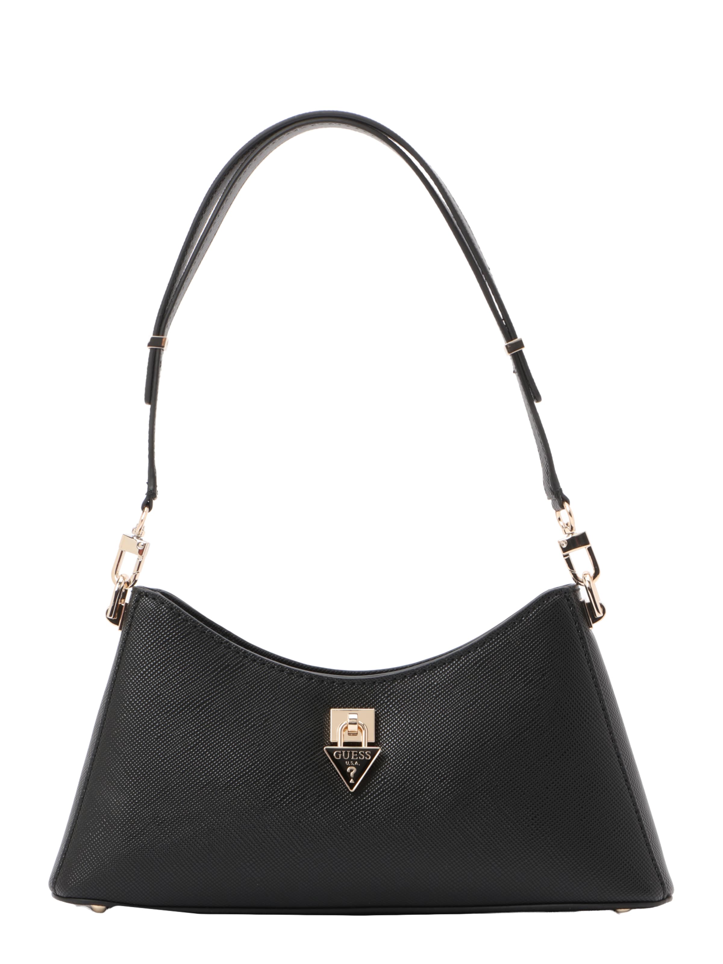 GUESS - Bolso de hombro 'Patsie' en negro: frente