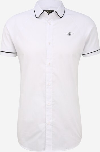 SikSilk Chemise en noir / blanc, Vue avec produit