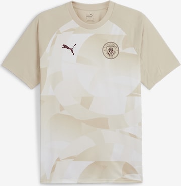 PUMA - Camiseta de fútbol 'Manchester City' en beige: frente