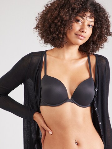 Calvin Klein Underwear - Push-up Sujetador en negro: frente