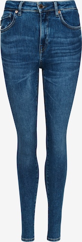 Superdry Skinny Jeans in Blauw: voorkant