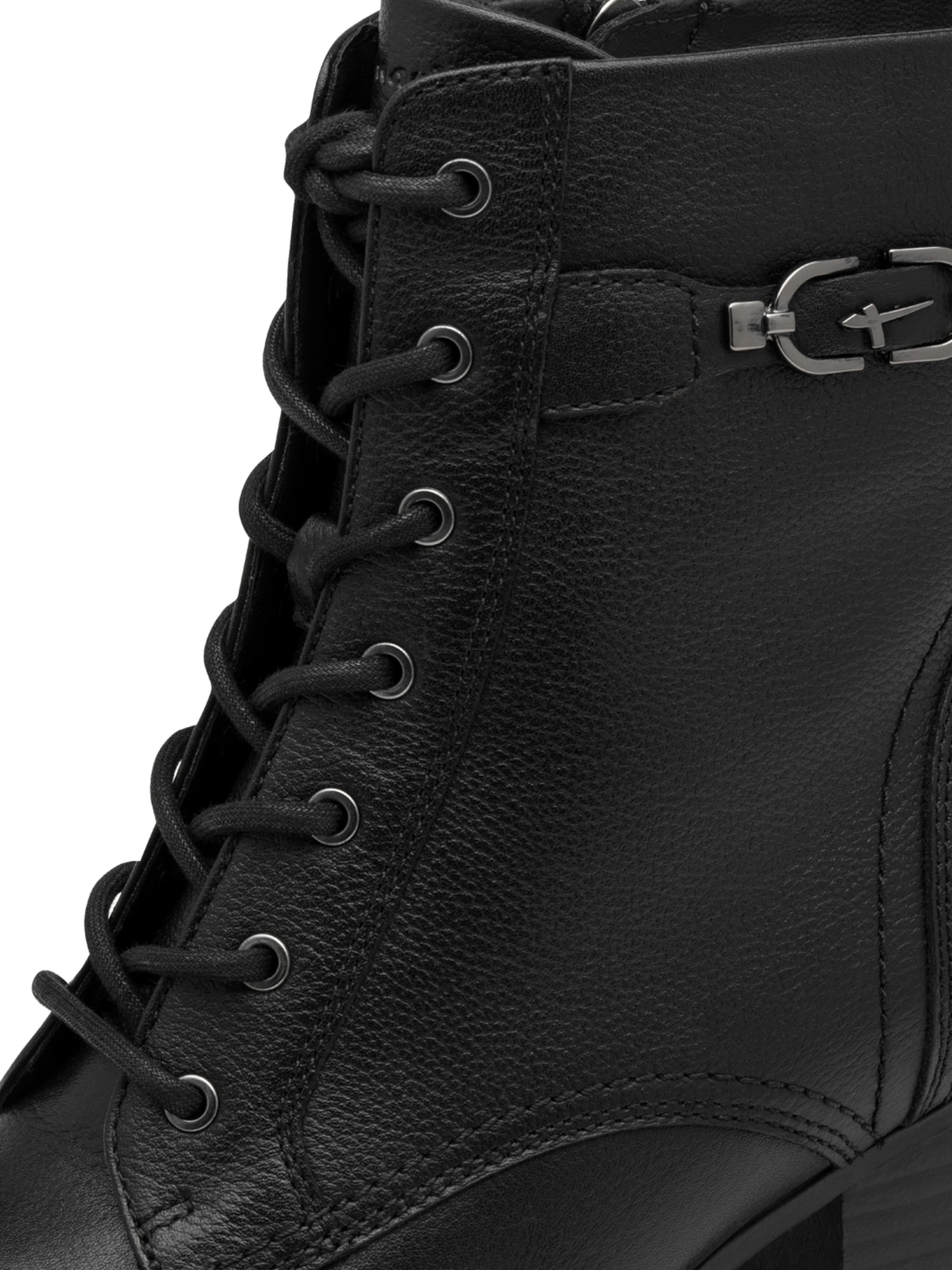 Bottines à lacets Tamaris en noir