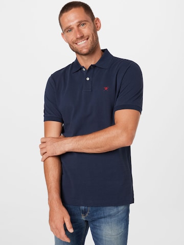 T-Shirt Hackett London en bleu : devant