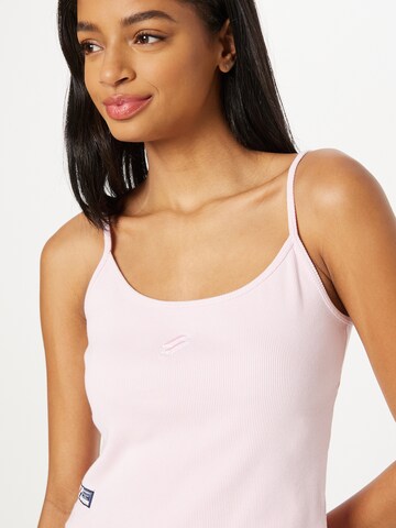 Superdry Top 'Code Essential' in Pink