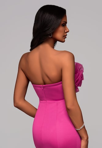 Ombre Evening dress in Pink