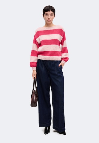 VILA Sweater 'VICHOCA' in Pink