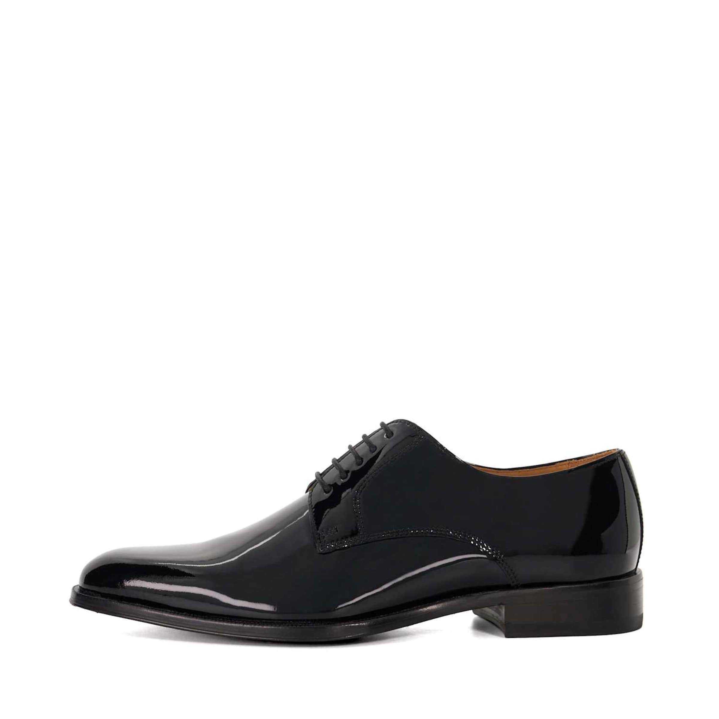 Dune LONDON Veterschoen 'Salisbury' in Zwart