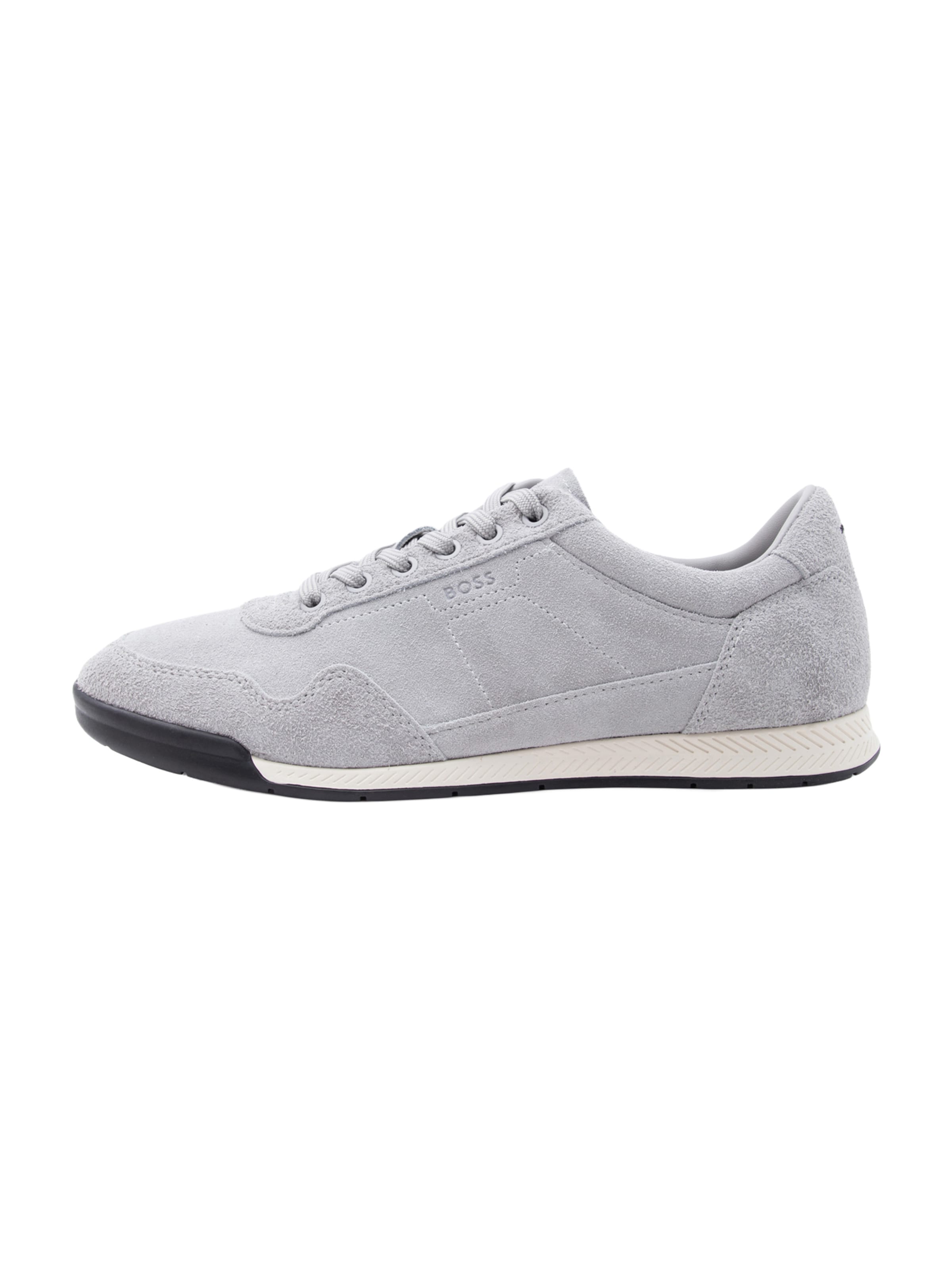 Baskets basses 'Nitan' BOSS en gris : devant