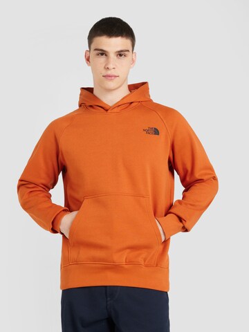 THE NORTH FACE Sweatshirt 'REDBOX' in Orange