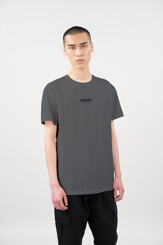 Cørbo Hiro Shirt 'Shibuya' in Grijs: voorkant
