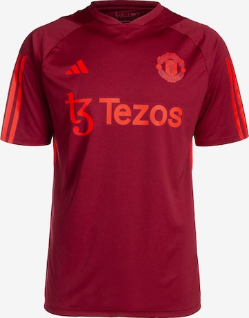 ADIDAS PERFORMANCE Performance Shirt 'Manchester United' in Red: front