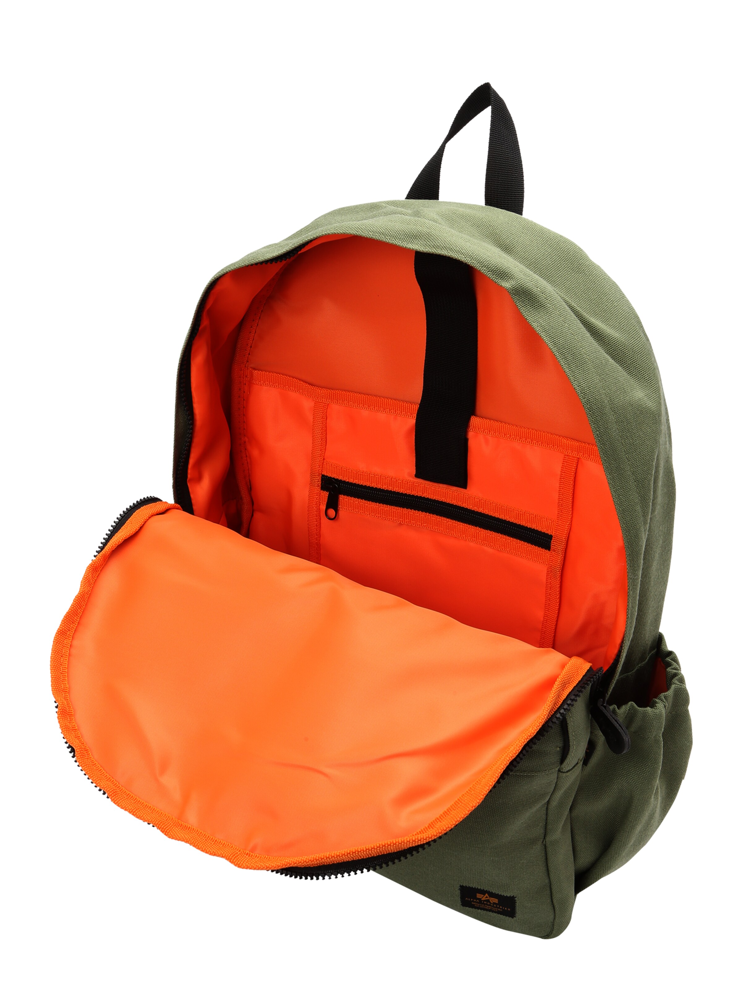 ALPHA INDUSTRIES Seljakott, värv roheline