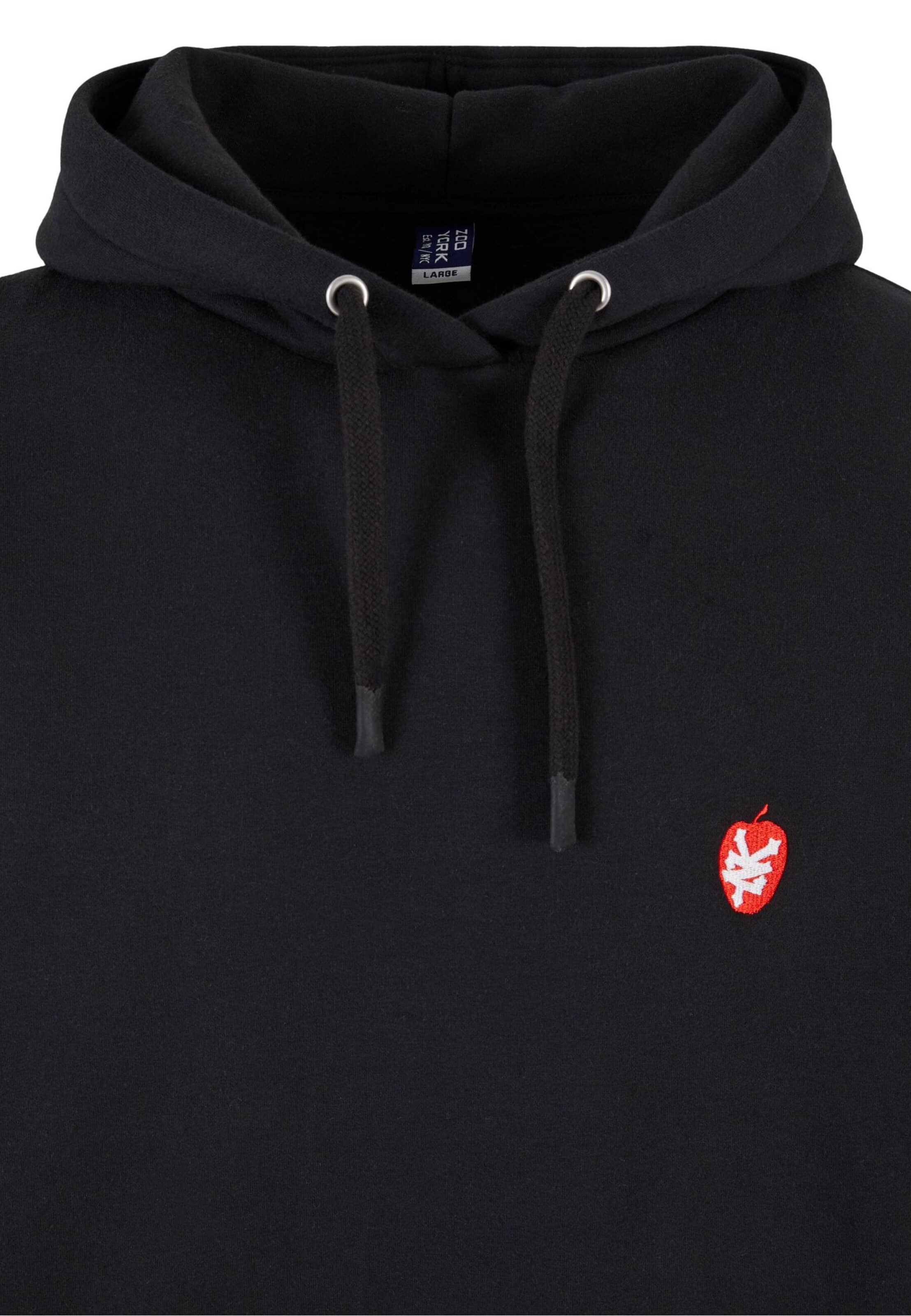 ZOO YORK Μπλούζα φούτερ 'Apple' σε μαύρο