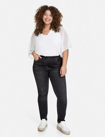 SAMOON Slim fit Jeggings in Black