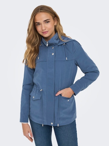 Veste mi-saison 'NEW STARLINE' ONLY en bleu : devant