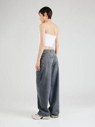 TOPSHOP Wide leg Jeans in Blauw