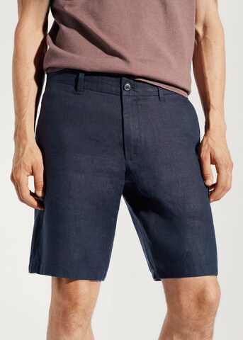 MANGO MAN Regular Shorts 'Carp' in Blau