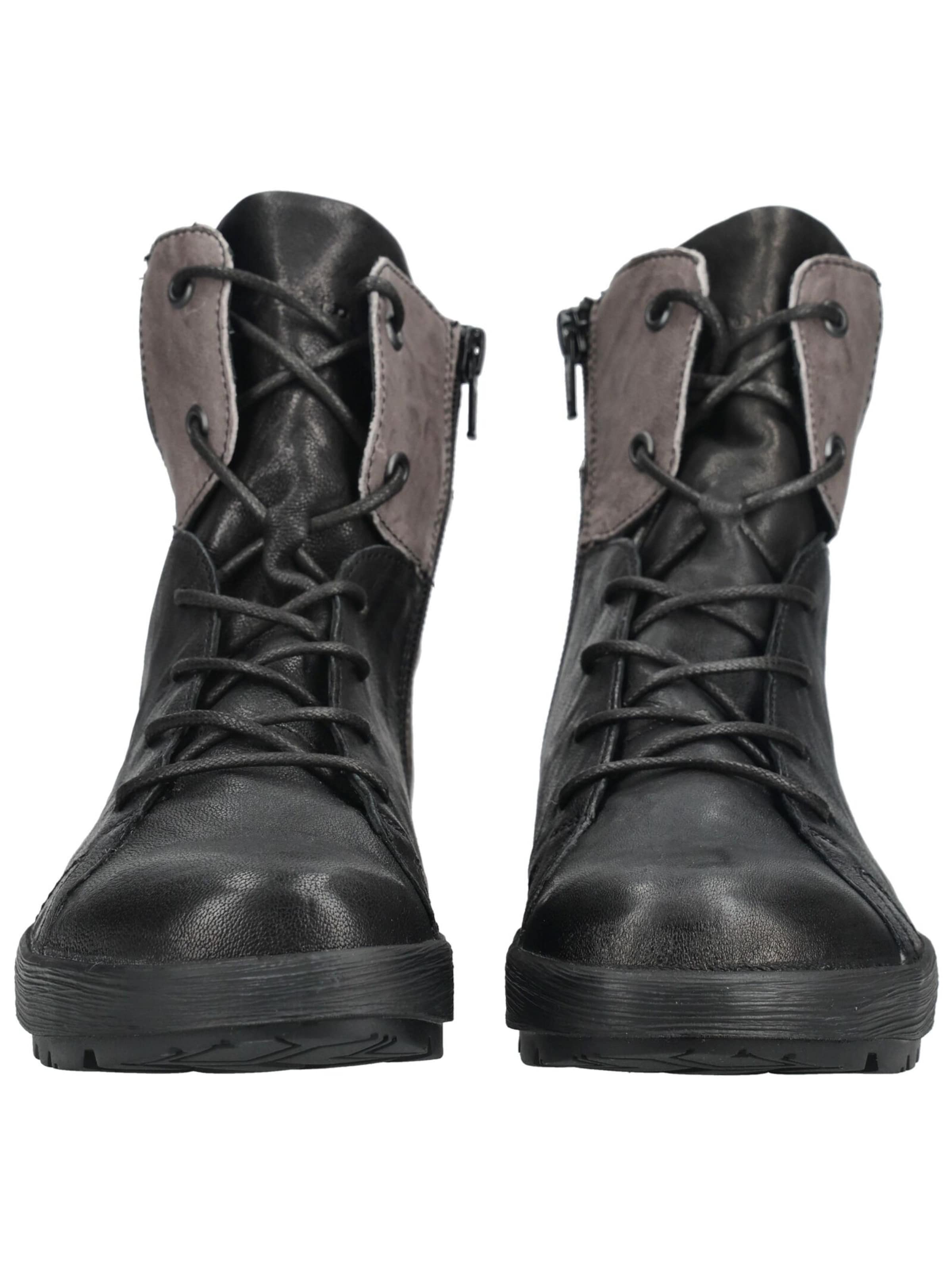 Bottines à lacets THINK! en noir