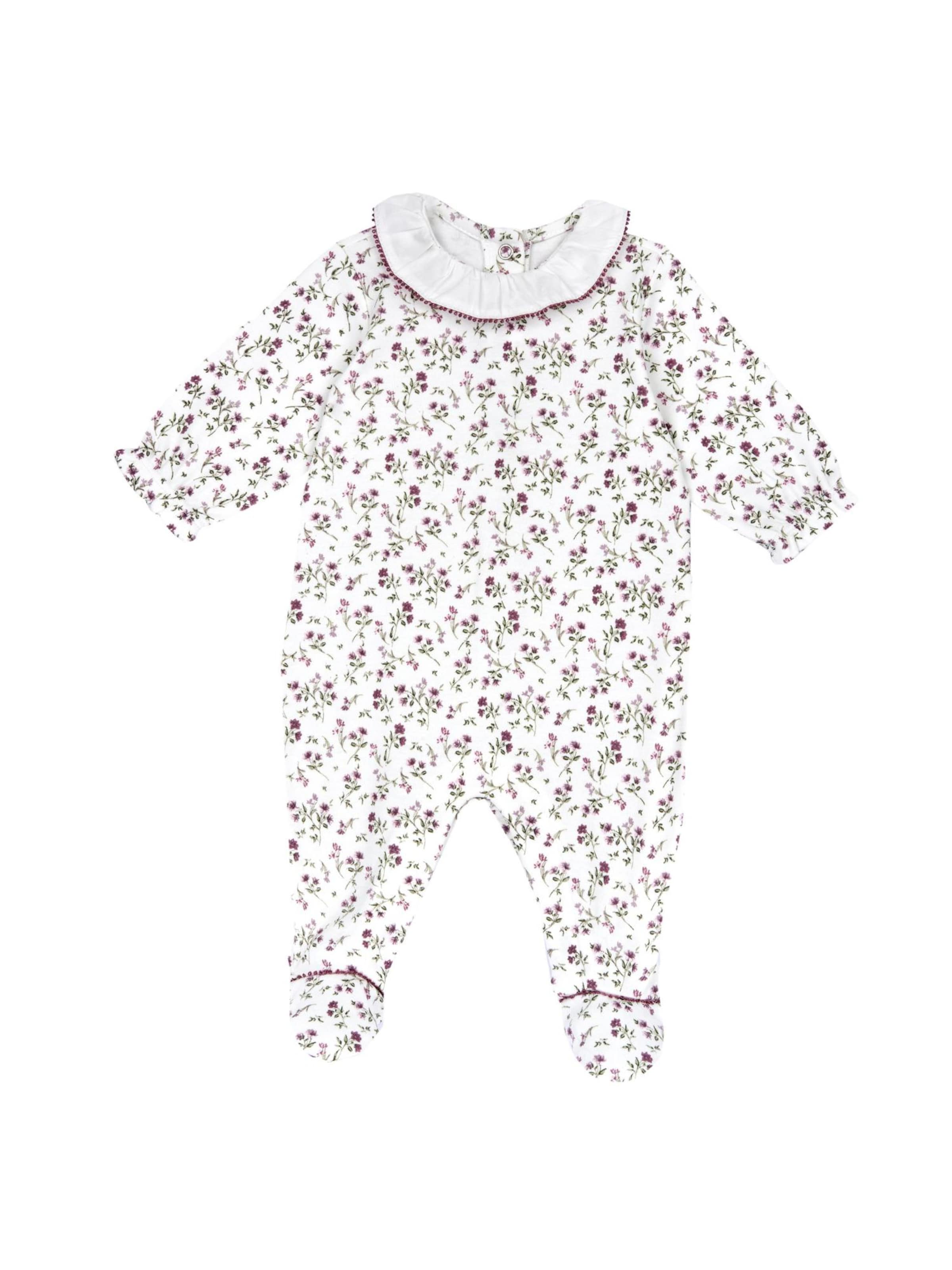 Chicco Romper/Bodysuit in White: front
