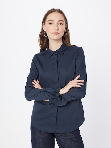 MOS MOSH Blouse in Blue: front