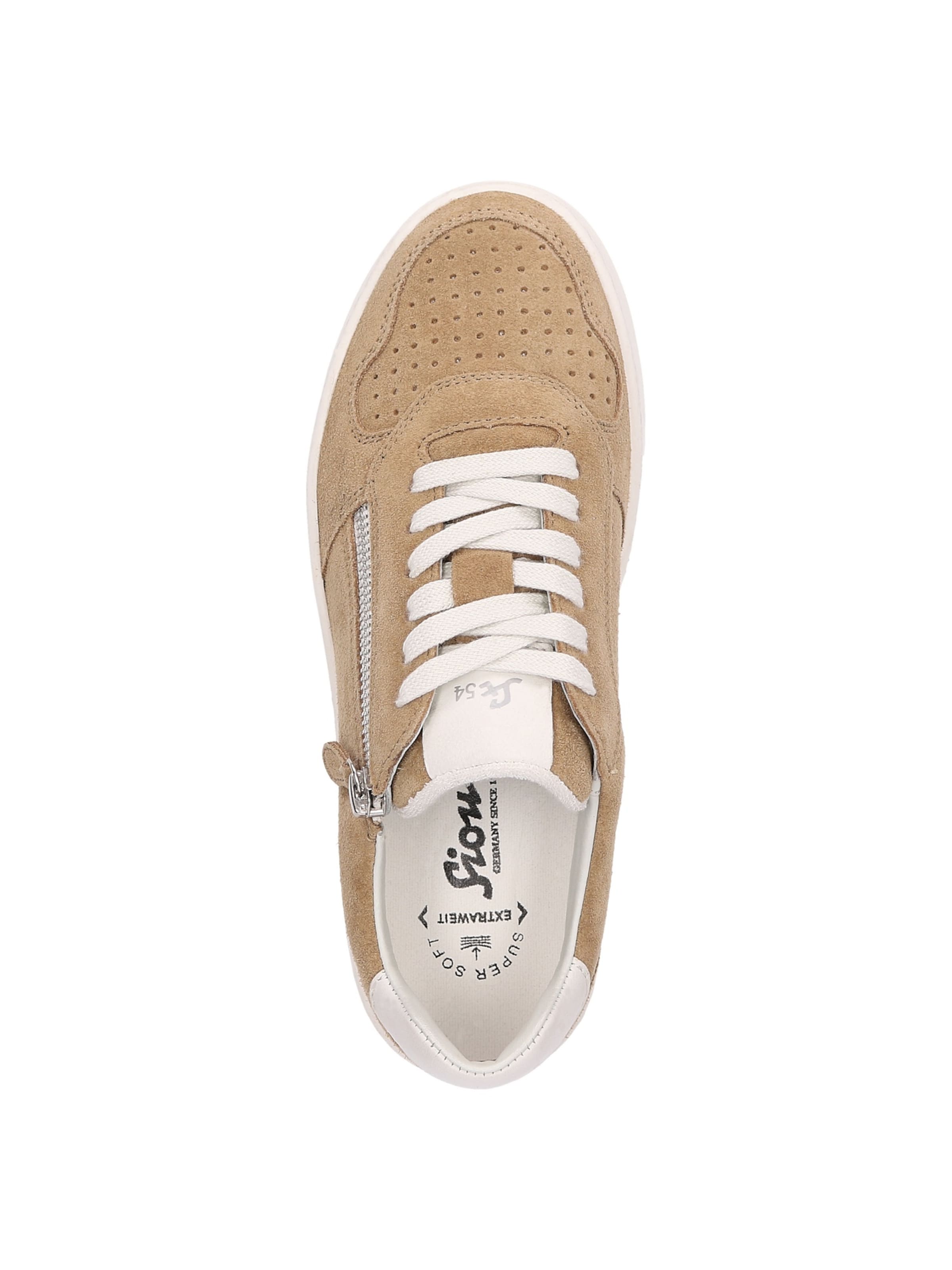 SIOUX Sneaker 'Tedroso' in Beige