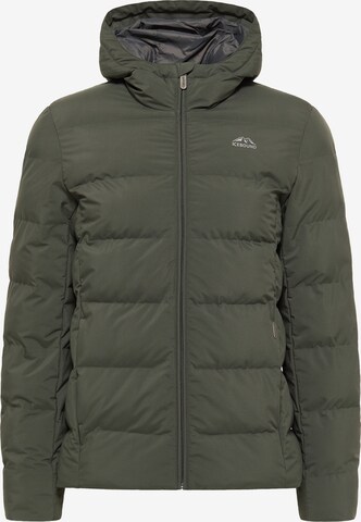 ICEBOUND Winter Jacket in Green: front