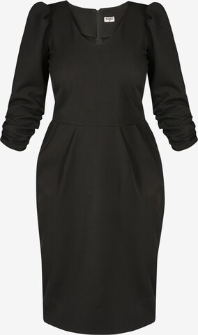 Karko Dress ' KAMELA ' in Black: front