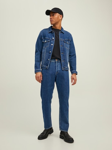 JACK & JONES Loosefit Jeans 'Chris' in Blau