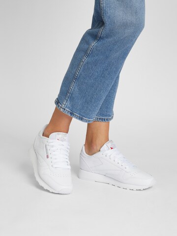 Baskets basses 'Classic' Reebok en blanc