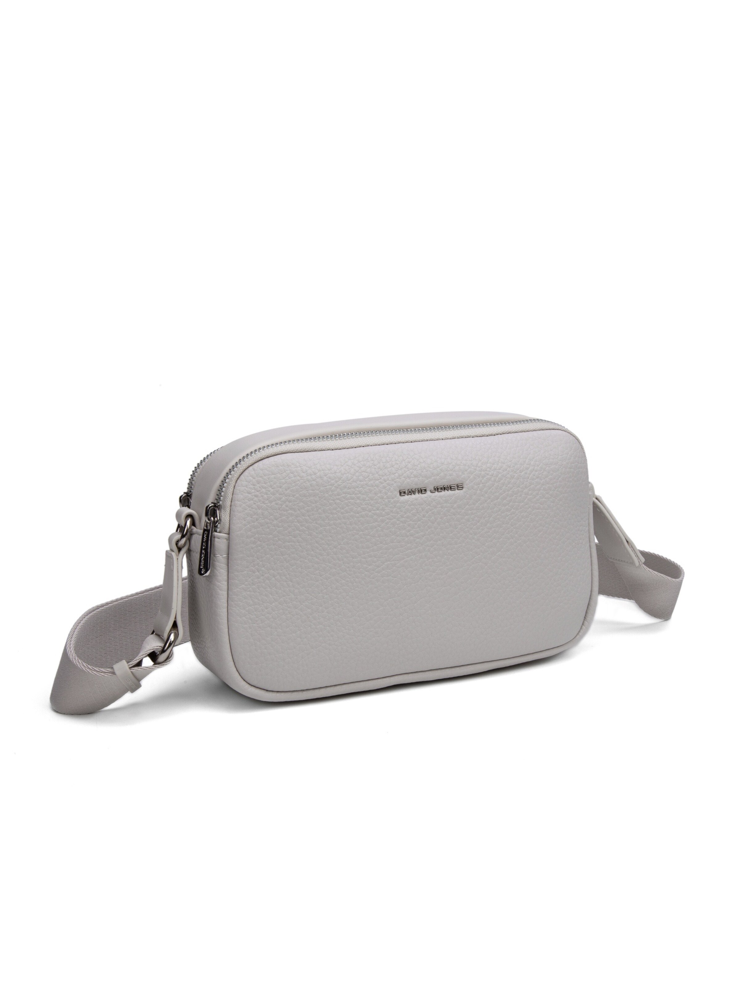 Borsa a tracolla 'Borsa a Tracolla David Jones Texture Grana Fine Doppio Scomparto' di David Jones in beige