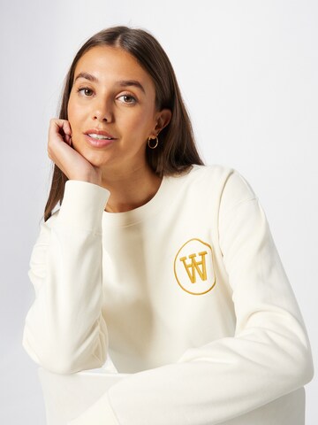 WOOD WOOD - Sudadera 'Jess' en blanco