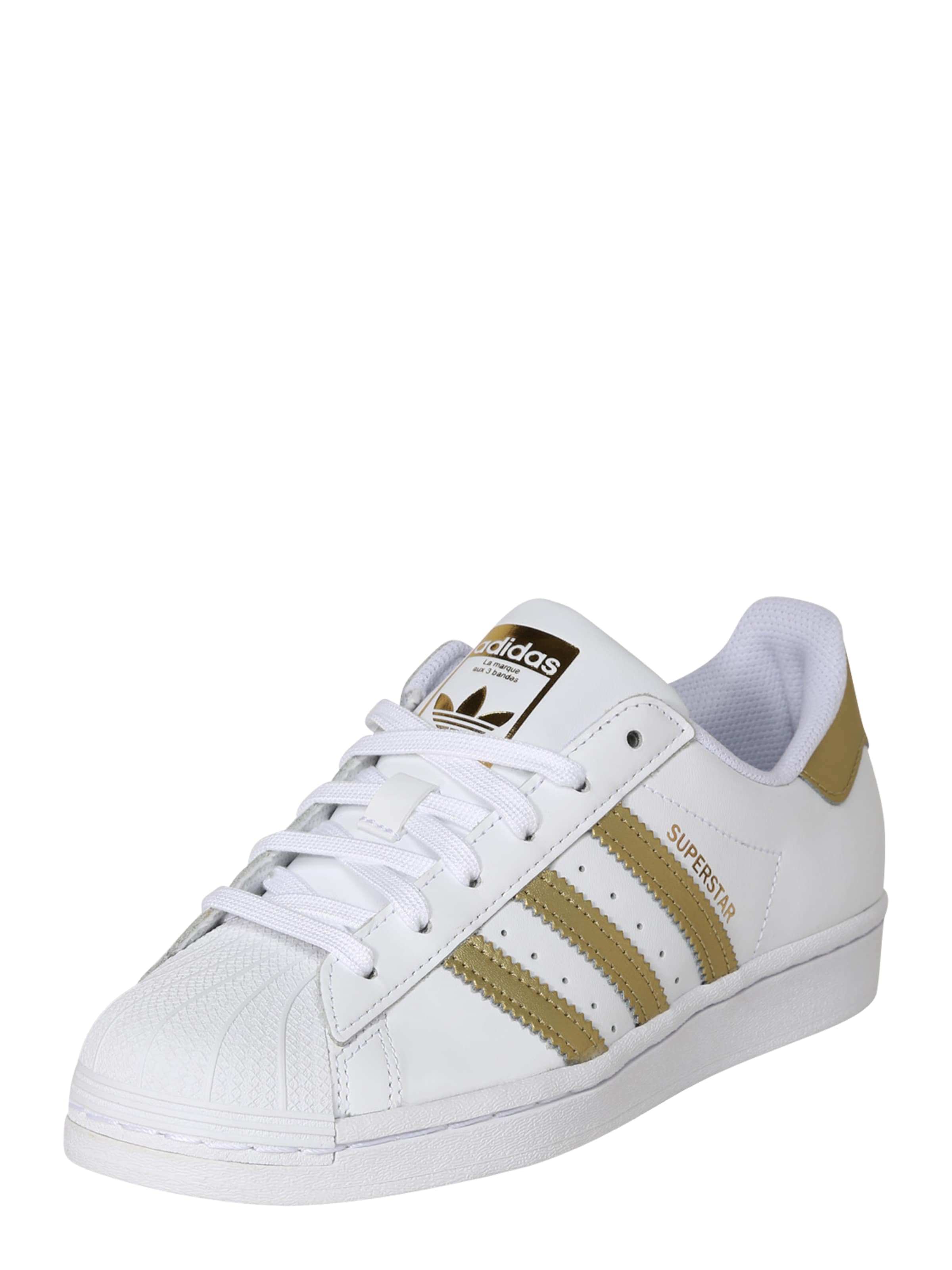 ADIDAS ORIGINALS Nizke superge 'Superstar' | bela barva: sprednja stran