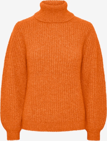 PIECES Pullover 'FENJA' in Orange: predná strana