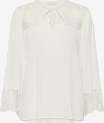 Chemisier Kaffe en blanc : devant