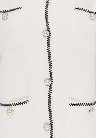 usha BLACK LABEL - Casaco de malha em branco