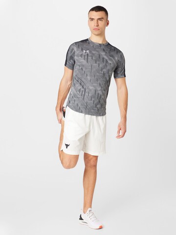 Tricou funcțional 'Challenger' de la UNDER ARMOUR pe gri