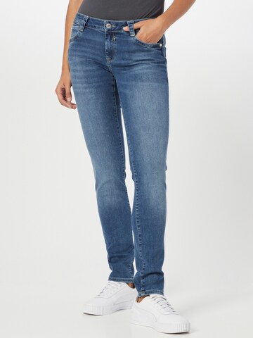 Mavi Slimfit Jeans 'LINDY' in Blauw: voorkant