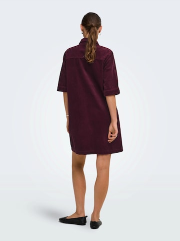 JDY Shirt dress 'JDYSHIRAZ' in Purple