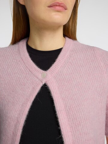 SELECTED FEMME Cardigan i pink