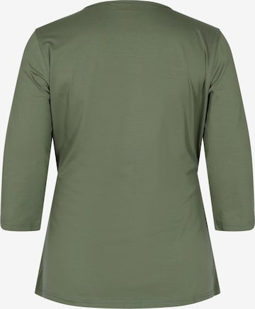 Zizzi Blouse 'Eagnes' in Green