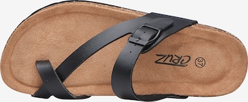 Cruz T-Bar Sandals 'HARDINBURG' in Black