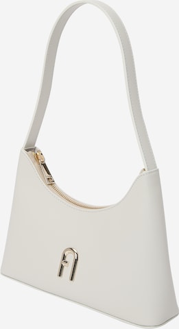 FURLA - Mala de ombro 'DIAMANTE' em branco