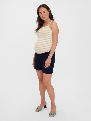 Vero Moda Maternity Normální Kalhoty 'JESMILO' – modrá