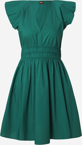 BOSS Платье 'C_Darico' в Зеленый: спереди