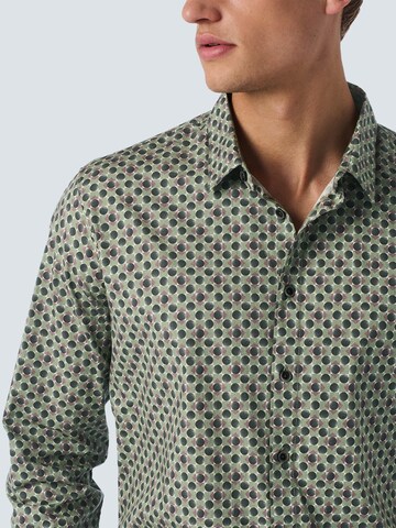 No Excess Regular fit Button Up Shirt in Green