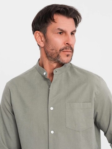 Coupe regular Chemise Ombre en vert