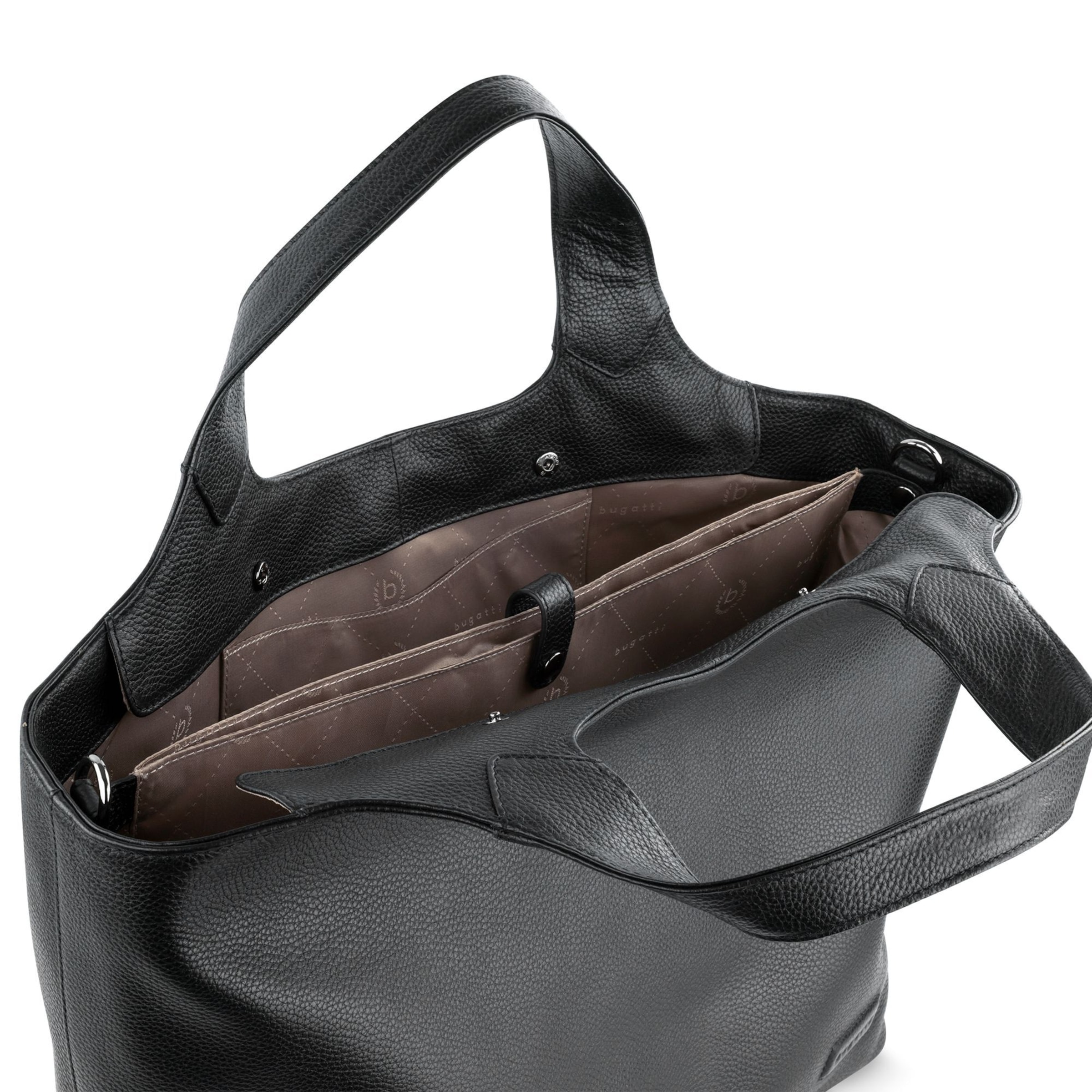 Cabas 'Elsa' bugatti en noir